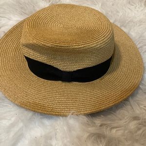 Wicker Fedora Hat